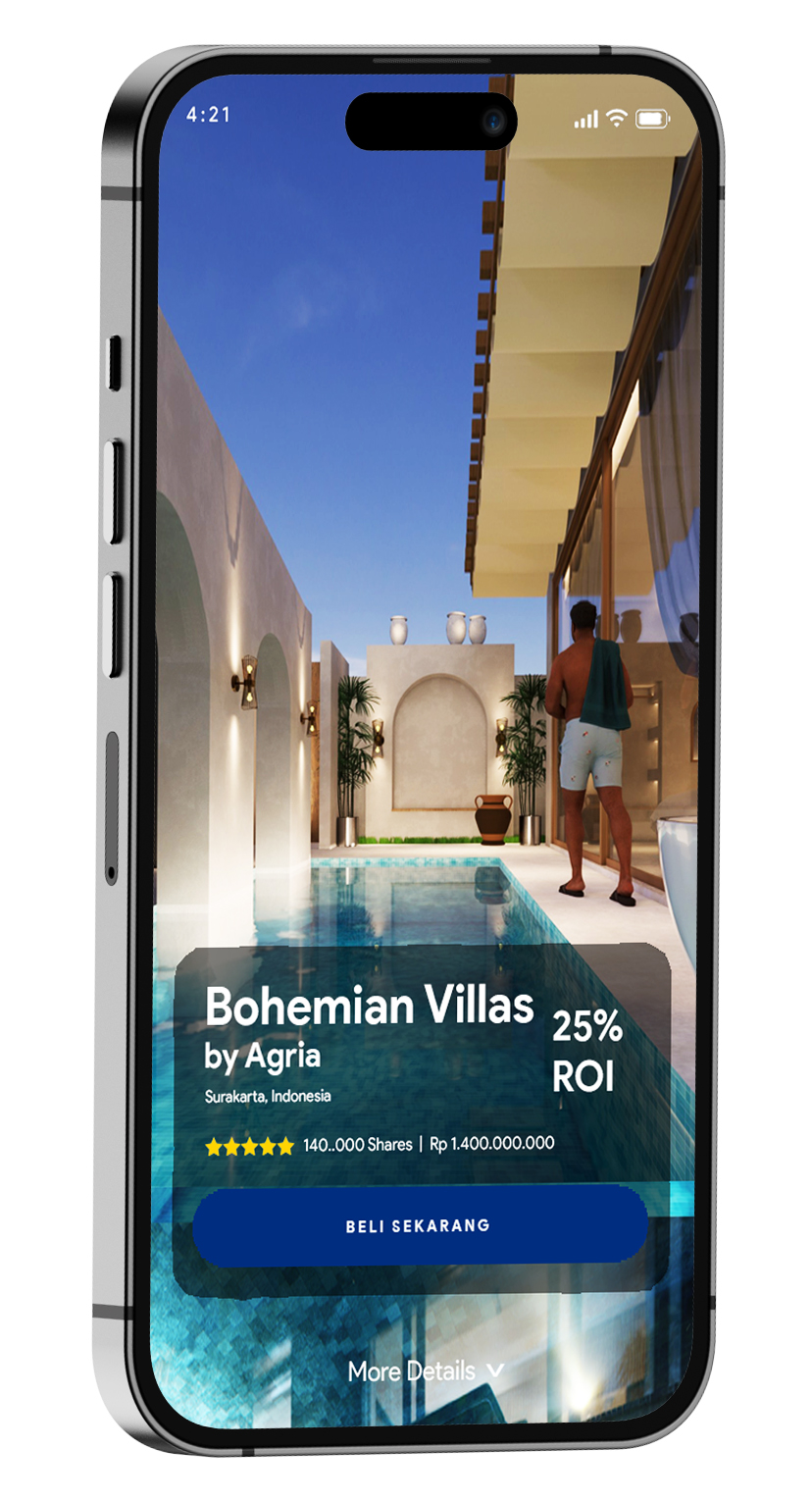 Bangun villa bohemian solo agria